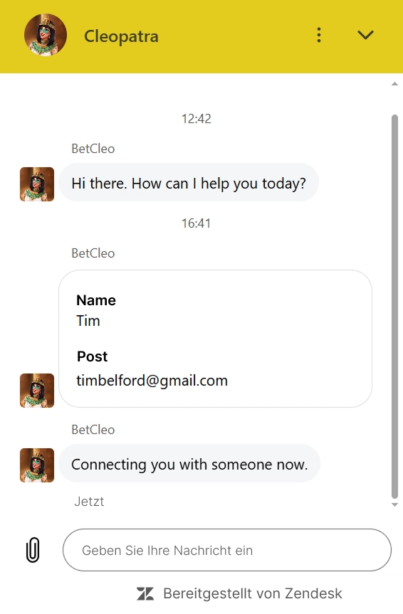 BetCleo Kundensupport